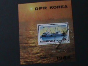 ​KOREA-1984-SC#2416 CONTAINER SHIP- KUMGANGSAN -CTO S/S VF-HARD TO FIND