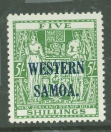 Samoa (Western Samoa) #176v  Single