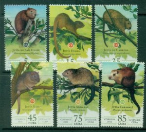 Caribbean Is 2016 Fauna - Hutias of Cuba MUH