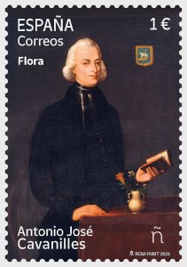 2023 Spain - Antonio José Cavanilles Botanist (Scott NA) MNH