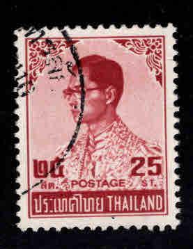 Thailand  Scott 655 Used Brown Red stamp