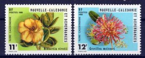 New Caledonia 453-454 MNH Flowers Plants Nature ZAYIX 0524S0324