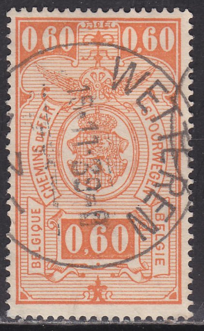 Belgium Q146 Parcel Post & Railway Stamps 1923
