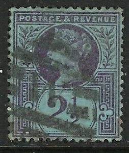 Great Britain 114 Used 1887 issue (fe3247)