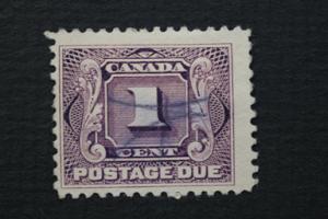 Canada #J1 1 Cent Postage Due 1906