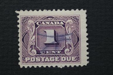 Canada #J1 1 Cent Postage Due 1906