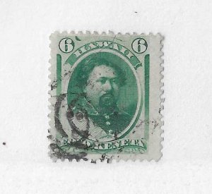 Hawaii  Sc #33 6c used VF