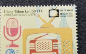 Malaysia 150th ITU 2015 2019 Television (sheetlet) MNH *TV O/P *unissued *rare