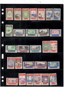 SPANISH MOROCCO COLLECTION ON STOCK SHEET ALL MINT