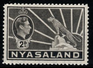 NYASALAND SG133 1938 2d GREY MNH