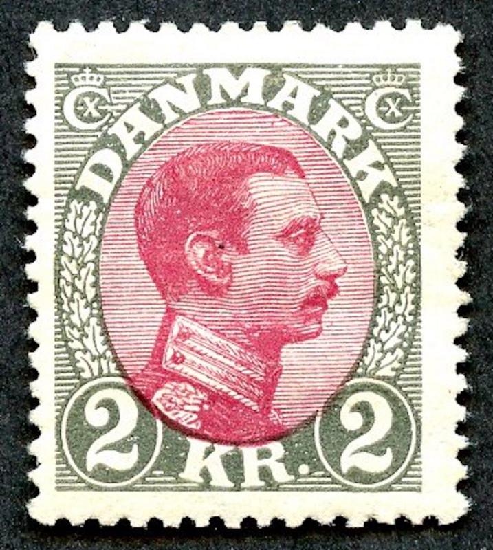 Denmark Sc# 129, MH, SCV $67.50