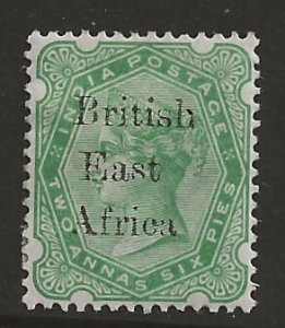 British East Africa 58  189  2an6p   fine mint hinged