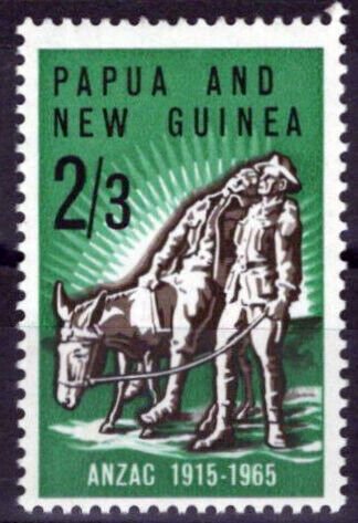 ZAYIX Papua New Guinea 203 MH Simpson & His Donkey Wallace Anderson 071423S143