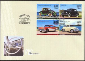 Aland Finland 2005 Classic Cars FDC