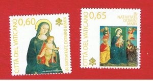 Vatican City #1432-1433   MVFLH OG   Paintings     Free S/H