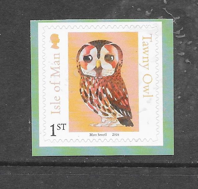 BIRDS - ISLE OF MAN #1788 OWL MH