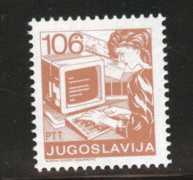 Yugsolvaia Scott 1804 MNH** stamp