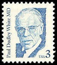 PCBstamps   US #2170 3c Dr. Paul D. White, MNH, (3)