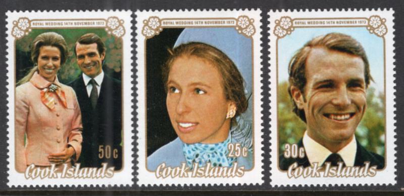 Cook Islands 369-371 MNH VF