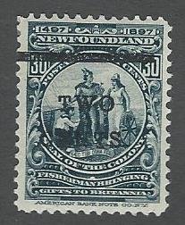 Newfoundland mh Scott cat.# 127