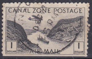 Canal Zone Sc #C14 Used