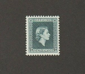 EDSROOM-10364 New Zealand O111 MNH 1963 Top Value Official CV$47.50