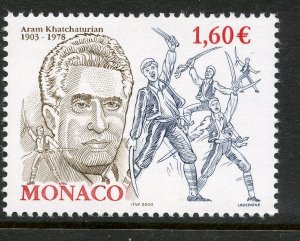 Monaco # 2298, Mint Never Hinge.