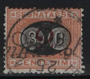 ITALY, J27, USED, 1949-54, POSTAGE DUE STAMPS