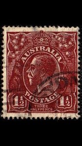 AUSTRALIEN AUSTRALIA [1918] MiNr 0057 a X ( O/used )