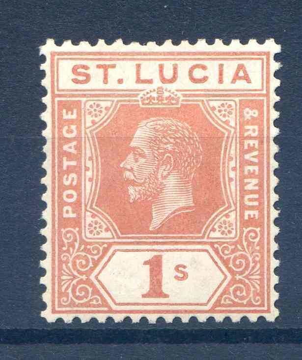 St Lucia SG103 Mounted Mint