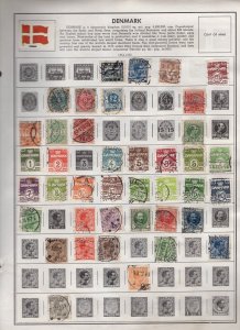 Denmark Older to Modern Used Collection on Pages 770 Stamps