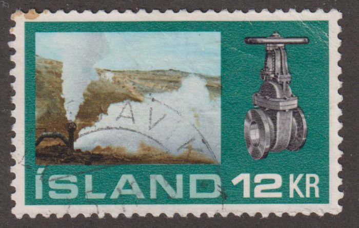 Iceland 444 Steam Valve and Natural Vent 1972