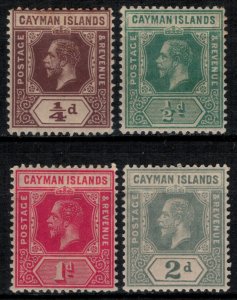 Cayman Is. #32-5*  CV $9.75 (#34 minor corner crease not visible from front)