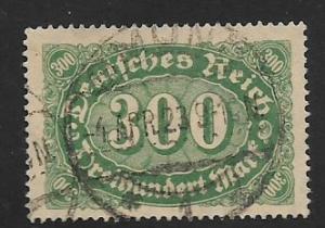 Germany Sc. # 158 Used Inflation Issue Wmk. 125 - L98