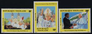 Togo #C518-C520 MNH CV$5.50