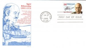 #C119 Igor Sikorsky Gamm FDC