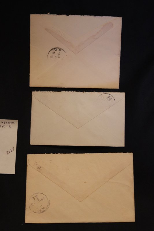 3 US covers w/NYC SL (#2027)