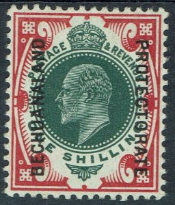 BECHUANALAND 1904 KEVII 1/- 