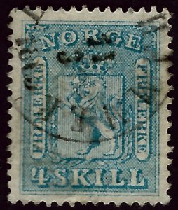 Norway #8 Used VF SCV$18...Chance to buy a Bargain!