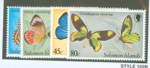 Solomon Islands (British Solomon Islands) #431-434 Mint (NH) Single (Complete Set)