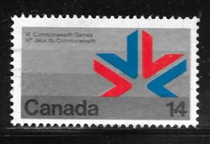 Canada 757: 14c Games' Emblem, used, F-VF