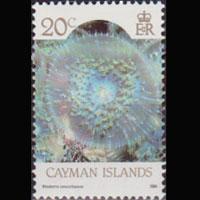 CAYMAN IS. 1986 - Scott# 565 Corals 20c NH