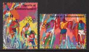 UN Geneva 289-290 Sports MNH VF