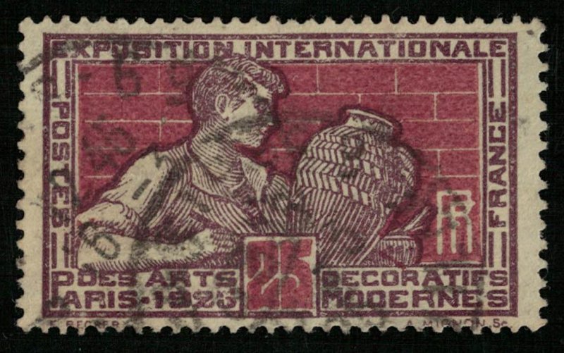 France, 1924, International Modern Art Exhibition, SC #221, (4185-T)