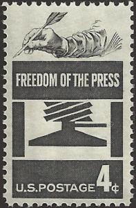 # 1119 MINT NEVER HINGED FREEDOM OF THE PRESS