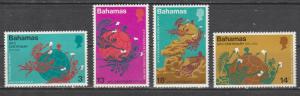 Bahamas  1974  Scott No. 358-61  (N**)  Complet