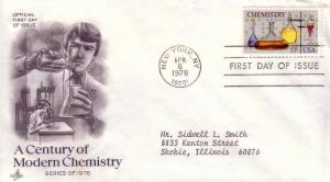 FDC Sc# 1685 A Century of Modern Chemistry Artcraft K1