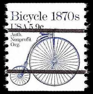 # 1901a MINT NEVER HINGED PRE-CANCELLED BICYCLE