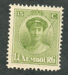 Luxembourg #137 used single