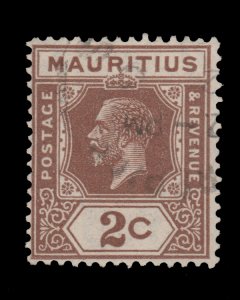 MAURITIUS STAMP. YEAR 1910. SCOTT # 138. USED